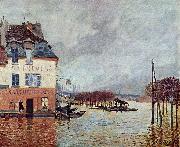 Alfred Sisley L inondation Port Marly painting